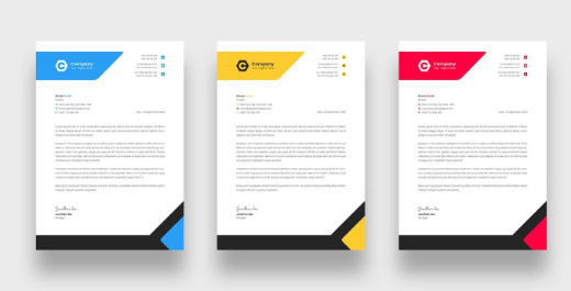 Letterhead Designs Services
