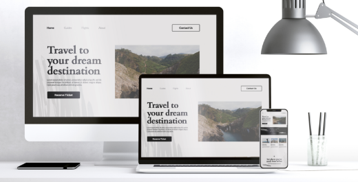 Mockup Of A Website